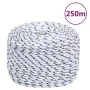Cuerda de barco polipropileno blanco 8 mm 250 m de vidaXL, Sogas y cuerdas metálicas - Ref: Foro24-152292, Precio: 58,69 €, D...