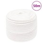 Cuerda de barco polipropileno blanco intenso 14 mm 50 m de vidaXL, Sogas y cuerdas metálicas - Ref: Foro24-152569, Precio: 33...