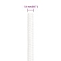 Cuerda de barco polipropileno blanco intenso 14 mm 50 m de vidaXL, Sogas y cuerdas metálicas - Ref: Foro24-152569, Precio: 33...