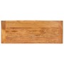 Mesa consola madera maciza de acacia acabado miel 110x40x76 cm en Mesas auxiliares | Comprar online en Foru.es