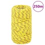 Cuerda de barco polipropileno amarillo 2 mm 250 m de vidaXL, Sogas y cuerdas metálicas - Ref: Foro24-152585, Precio: 16,19 €,...