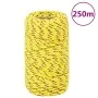 Cuerda de barco polipropileno amarillo 2 mm 250 m de vidaXL, Sogas y cuerdas metálicas - Ref: Foro24-152585, Precio: 15,92 €,...