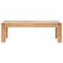 Mesa de centro madera maciza acacia acabado miel 110x60x35 cm en Mesas de centro | Comprar online en Foru.es