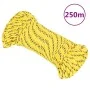 Cuerda de barco polipropileno amarillo 4 mm 250 m de vidaXL, Sogas y cuerdas metálicas - Ref: Foro24-152595, Precio: 24,31 €,...