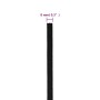 Cuerda de trabajo poliéster negro 8 mm 100 m de vidaXL, Sogas y cuerdas metálicas - Ref: Foro24-152819, Precio: 34,12 €, Desc...