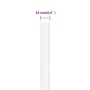 Cuerda de barco polipropileno blanco intenso 16 mm 250 m de vidaXL, Sogas y cuerdas metálicas - Ref: Foro24-152575, Precio: 1...