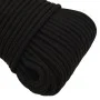 Cuerda de trabajo poliéster negro 3 mm 100 m de vidaXL, Sogas y cuerdas metálicas - Ref: Foro24-152799, Precio: 16,37 €, Desc...