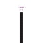 Cuerda de trabajo poliéster negro 3 mm 100 m de vidaXL, Sogas y cuerdas metálicas - Ref: Foro24-152799, Precio: 16,66 €, Desc...