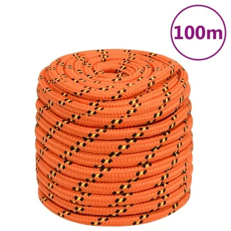 Cuerda de barco polipropileno naranja 18 mm 100 m de vidaXL, Sogas y cuerdas metálicas - Ref: Foro24-152684, Precio: 103,46 €...