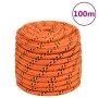 Cuerda de barco polipropileno naranja 18 mm 100 m de vidaXL, Sogas y cuerdas metálicas - Ref: Foro24-152684, Precio: 103,46 €...