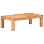 Mesa de centro madera maciza acacia acabado miel 110x60x35 cm en Mesas de centro | Comprar online en Foru.es