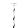 Cuerda para barco trenzada poliéster blanco 3 mmx100 m de vidaXL, Sogas y cuerdas metálicas - Ref: Foro24-152748, Precio: 13,...