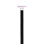 Cuerda de trabajo poliéster negro 10 mm 50 m de vidaXL, Sogas y cuerdas metálicas - Ref: Foro24-152823, Precio: 28,69 €, Desc...