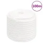 Cuerda de barco polipropileno blanco intenso 18 mm 100 m de vidaXL, Sogas y cuerdas metálicas - Ref: Foro24-152578, Precio: 8...