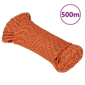 Cuerda de barco polipropileno naranja 3 mm 500 m de vidaXL, Sogas y cuerdas metálicas - Ref: Foro24-152644, Precio: 33,24 €, ...