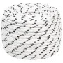 Cuerda para barco trenzada poliéster blanco 12 mmx100 m de vidaXL, Sogas y cuerdas metálicas - Ref: Foro24-152777, Precio: 60...