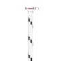 Cuerda para barco trenzada poliéster blanco 12 mmx100 m de vidaXL, Sogas y cuerdas metálicas - Ref: Foro24-152777, Precio: 60...