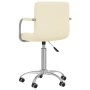 Silla de oficina giratoria de tela color crema en Sillas de oficina | Comprar online en Foru.es