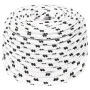 Cuerda de trabajo poliéster blanco 10 mm 100 m de vidaXL, Sogas y cuerdas metálicas - Ref: Foro24-152773, Precio: 51,36 €, De...