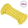 Yellow 3 mm 50 m polypropylene boat rope by vidaXL, Ropes and metal cords - Ref: Foro24-152588, Price: 11,24 €, Discount: %