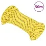 Cuerda de barco polipropileno amarillo 4 mm 50 m de vidaXL, Sogas y cuerdas metálicas - Ref: Foro24-152593, Precio: 10,14 €, ...