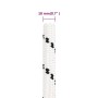 Cuerda de trabajo poliéster blanco 18 mm 50 m de vidaXL, Sogas y cuerdas metálicas - Ref: Foro24-152787, Precio: 57,64 €, Des...