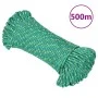 Cuerda de barco polipropileno verde 5 mm 500 m de vidaXL, Sogas y cuerdas metálicas - Ref: Foro24-152707, Precio: 50,60 €, De...