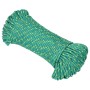 Cuerda de barco polipropileno verde 5 mm 500 m de vidaXL, Sogas y cuerdas metálicas - Ref: Foro24-152707, Precio: 51,46 €, De...