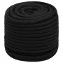 Cuerda de trabajo poliéster negro 18 mm 100 m de vidaXL, Sogas y cuerdas metálicas - Ref: Foro24-152839, Precio: 124,42 €, De...