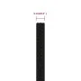 Black polyester work rope 5 mm 25 m by vidaXL, Ropes and metal cords - Ref: Foro24-152807, Price: 10,39 €, Discount: %