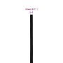 Cuerda de trabajo poliéster negro 6 mm 25 m de vidaXL, Sogas y cuerdas metálicas - Ref: Foro24-152812, Precio: 10,20 €, Descu...