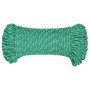Cuerda de barco polipropileno verde 3 mm 100 m de vidaXL, Sogas y cuerdas metálicas - Ref: Foro24-152695, Precio: 14,92 €, De...