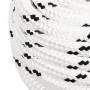 Cuerda de trabajo poliéster blanco 16 mm 100 m de vidaXL, Sogas y cuerdas metálicas - Ref: Foro24-152785, Precio: 104,08 €, D...