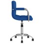 Silla de oficina giratoria de tela azul en Sillas de oficina | Comprar online en Foru.es