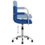 Silla de oficina giratoria de tela azul en Sillas de oficina | Comprar online en Foru.es