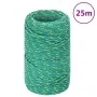 Cuerda de barco polipropileno verde 2 mm 25 m de vidaXL, Sogas y cuerdas metálicas - Ref: Foro24-152688, Precio: 9,14 €, Desc...