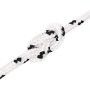 Cuerda para barco trenzada poliéster blanco 6 mmx25 m de vidaXL, Sogas y cuerdas metálicas - Ref: Foro24-152761, Precio: 9,34...