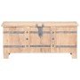Baúl de madera maciza de acacia 90x40x40 cm en Baúles de almacenamiento | Comprar online en Foru.es