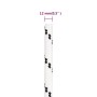 Cuerda para barco trenzada poliéster blanco 12 mmx25 m de vidaXL, Sogas y cuerdas metálicas - Ref: Foro24-152775, Precio: 25,...