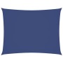 Toldo de vela rectangular de tela oxford azul 5x6 m en Sombrillas | Comprar online en Foru.es