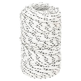 Cuerda para barco trenzada poliéster blanco 2 mmx250 m de vidaXL, Sogas y cuerdas metálicas - Ref: Foro24-152744, Precio: 19,...