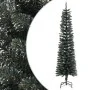 Árbol Navidad artificial estrecho con soporte PVC verde 180 cm de vidaXL, Arboles de navidad - Ref: Foro24-345185, Precio: 42...