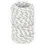 White braided polyester boat rope 2 mm x 50 m by vidaXL, Ropes and metal cords - Ref: Foro24-152742, Price: 10,60 €, Discount: %