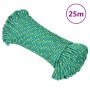 Cuerda de barco polipropileno verde 5 mm 25 m de vidaXL, Sogas y cuerdas metálicas - Ref: Foro24-152703, Precio: 11,02 €, Des...