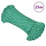 Cuerda de barco polipropileno verde 5 mm 25 m de vidaXL, Sogas y cuerdas metálicas - Ref: Foro24-152703, Precio: 10,83 €, Des...