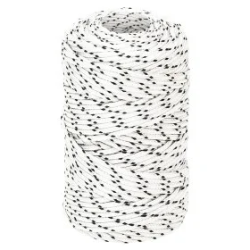 Weißes geflochtenes Bootsseil aus Polyester, 2 mm x 500 m von vidaXL, Seile und Metallschnüre - Ref: Foro24-152745, Preis: 25...
