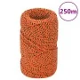 Cuerda de barco polipropileno naranja 2 mm 250 m de vidaXL, Sogas y cuerdas metálicas - Ref: Foro24-152638, Precio: 16,81 €, ...