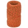 Cuerda de barco polipropileno naranja 2 mm 250 m de vidaXL, Sogas y cuerdas metálicas - Ref: Foro24-152638, Precio: 16,81 €, ...