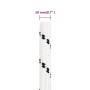 Cuerda para barco trenzada poliéster blanco 18 mmx25 m de vidaXL, Sogas y cuerdas metálicas - Ref: Foro24-152786, Precio: 36,...