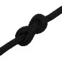 Cuerda de trabajo poliéster negro 6 mm 50 m de vidaXL, Sogas y cuerdas metálicas - Ref: Foro24-152813, Precio: 17,58 €, Descu...